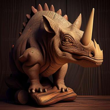 3D model Batyrosaurus (STL)